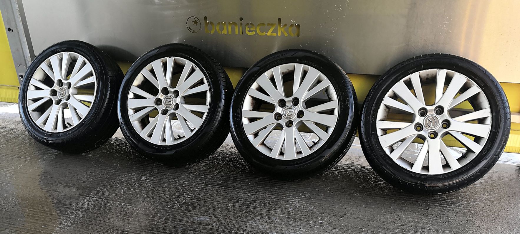 Koła 17 5x114 Mazda Hyundai Kia Toyota Opony Letnie 215/50R17