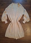 Sweter damski oversize długi