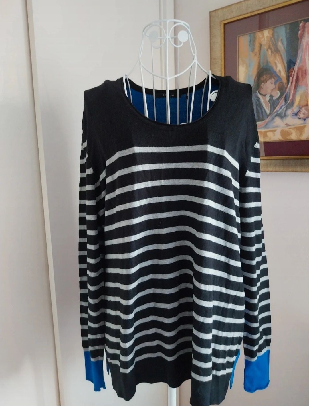 Camisola malha | Riscas | Taifun | Tamanho 44 | como nova