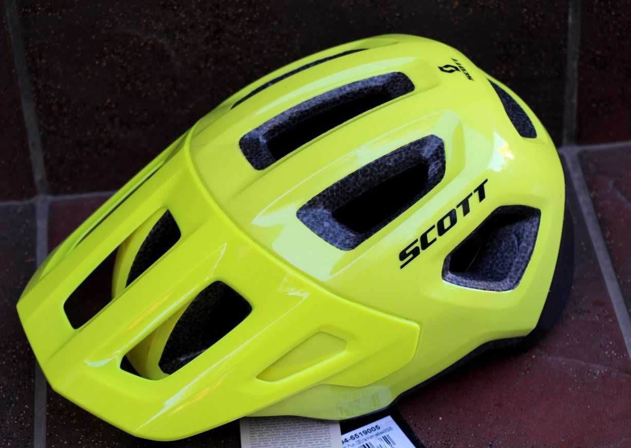 Kask Scott Agro Plus Junior Xs/S 49-53 Mips Nowy Limonka Okazja !!