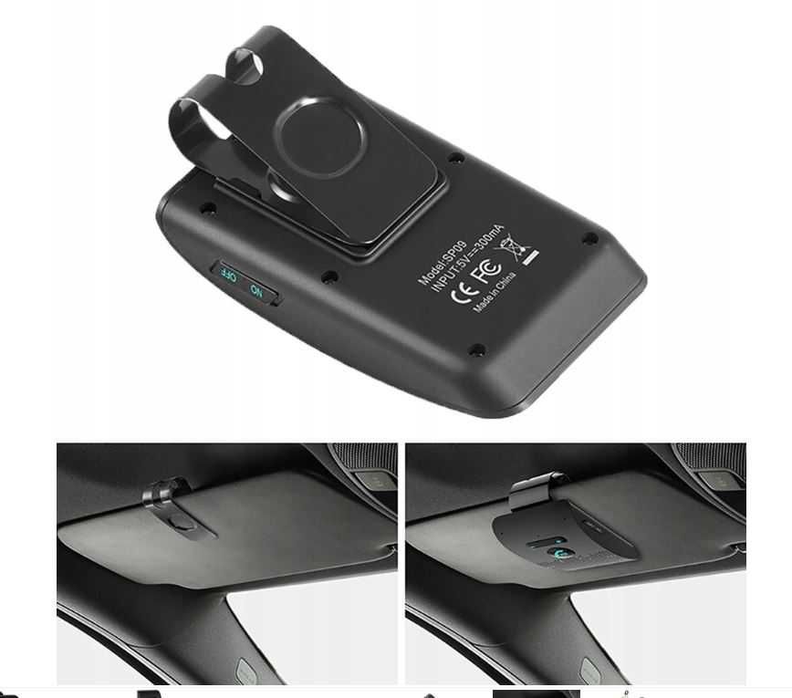 Zestaw głośnomówiący do samochodu BT 5.0 autostart