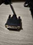 Adapter DVI(24+1) - męski , VGA na krótkim kablu