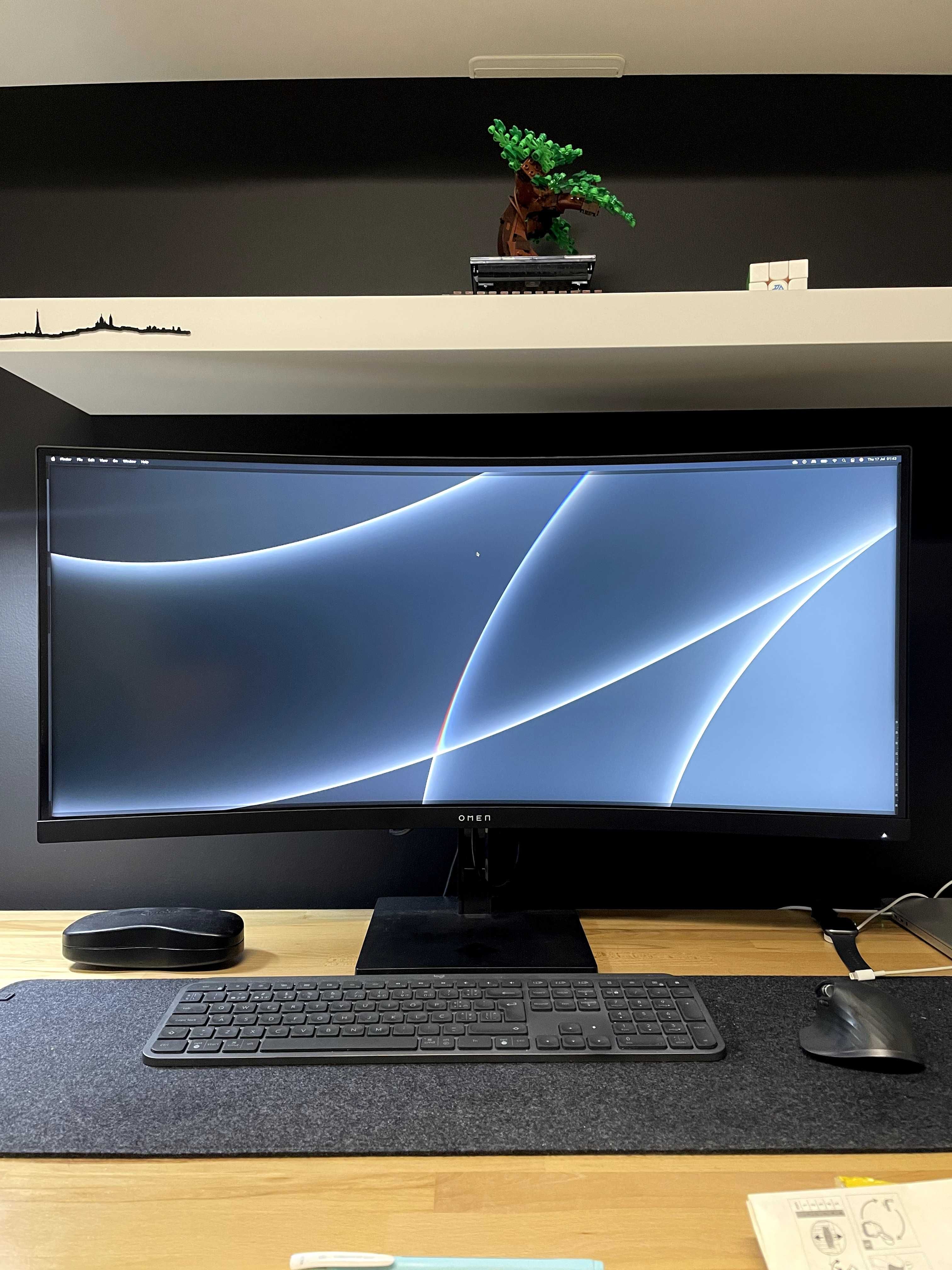 Monitor Gaming Ultrawide Omen 34c
