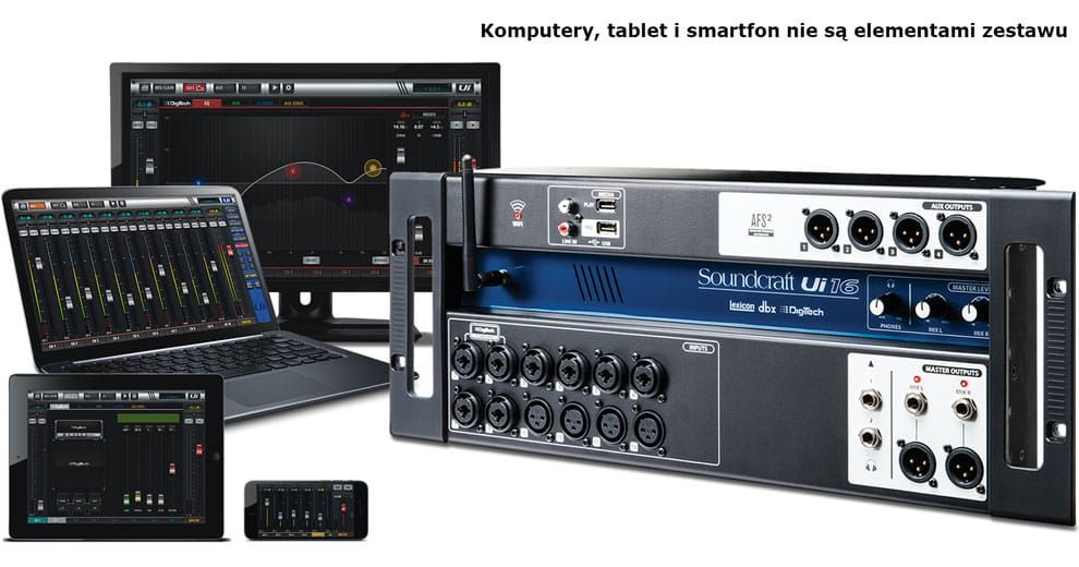 Soundcraft Ui16 – mikser cyfrowy