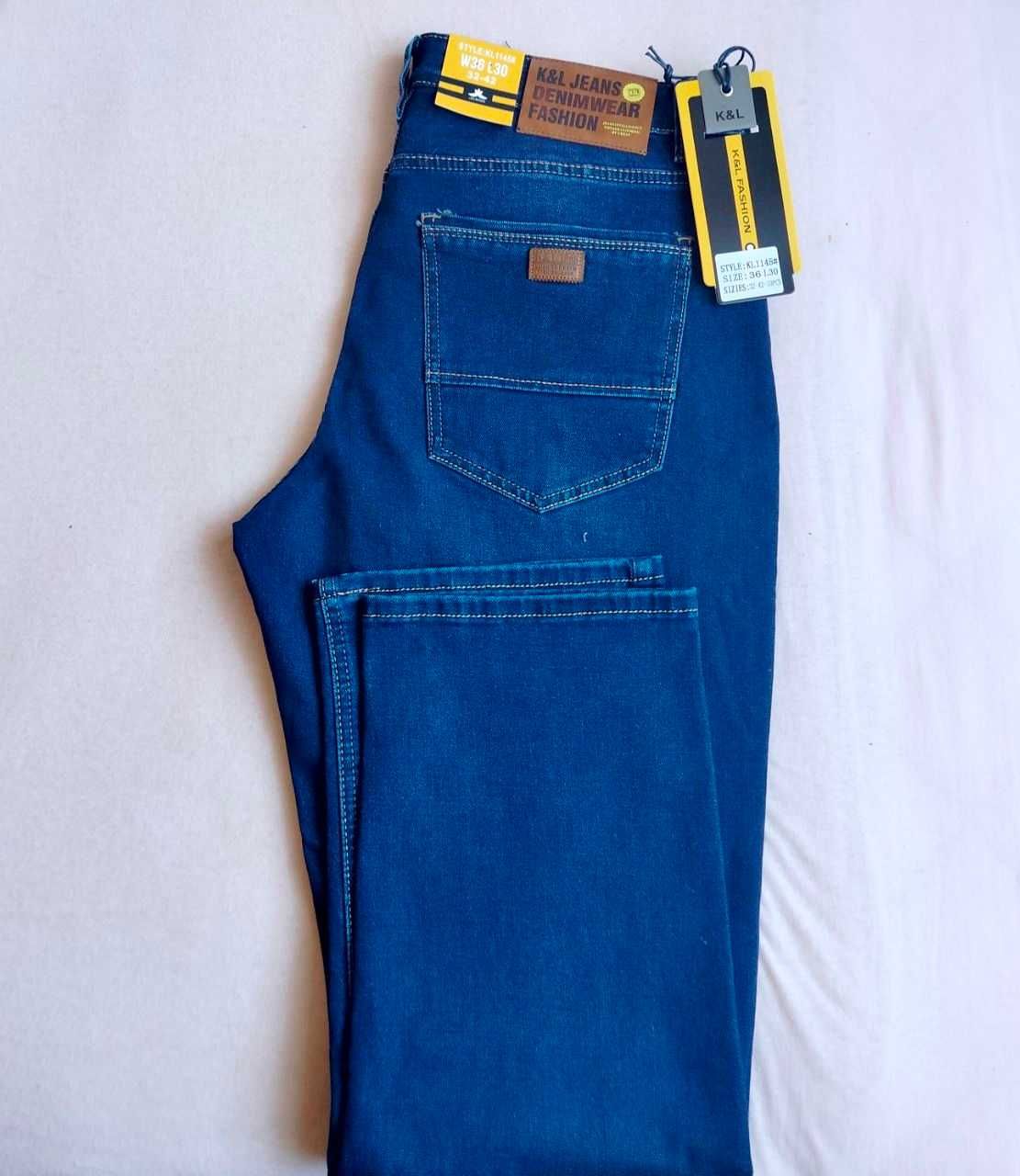 Nowe męskie spodnie jeansy K&L 36