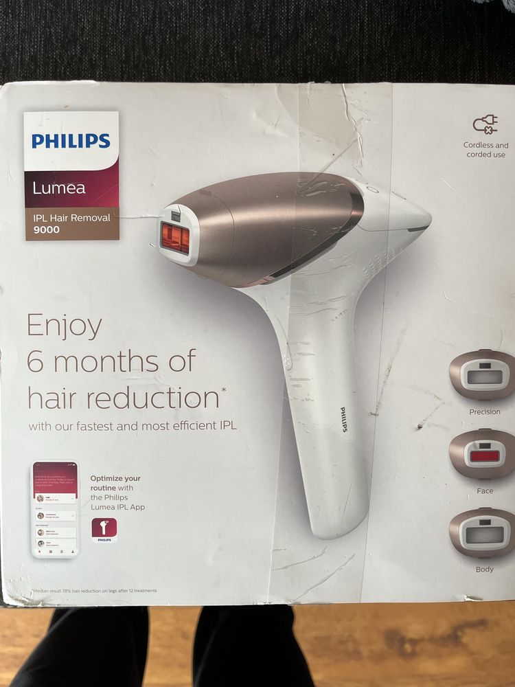 Philips depilator laserowy