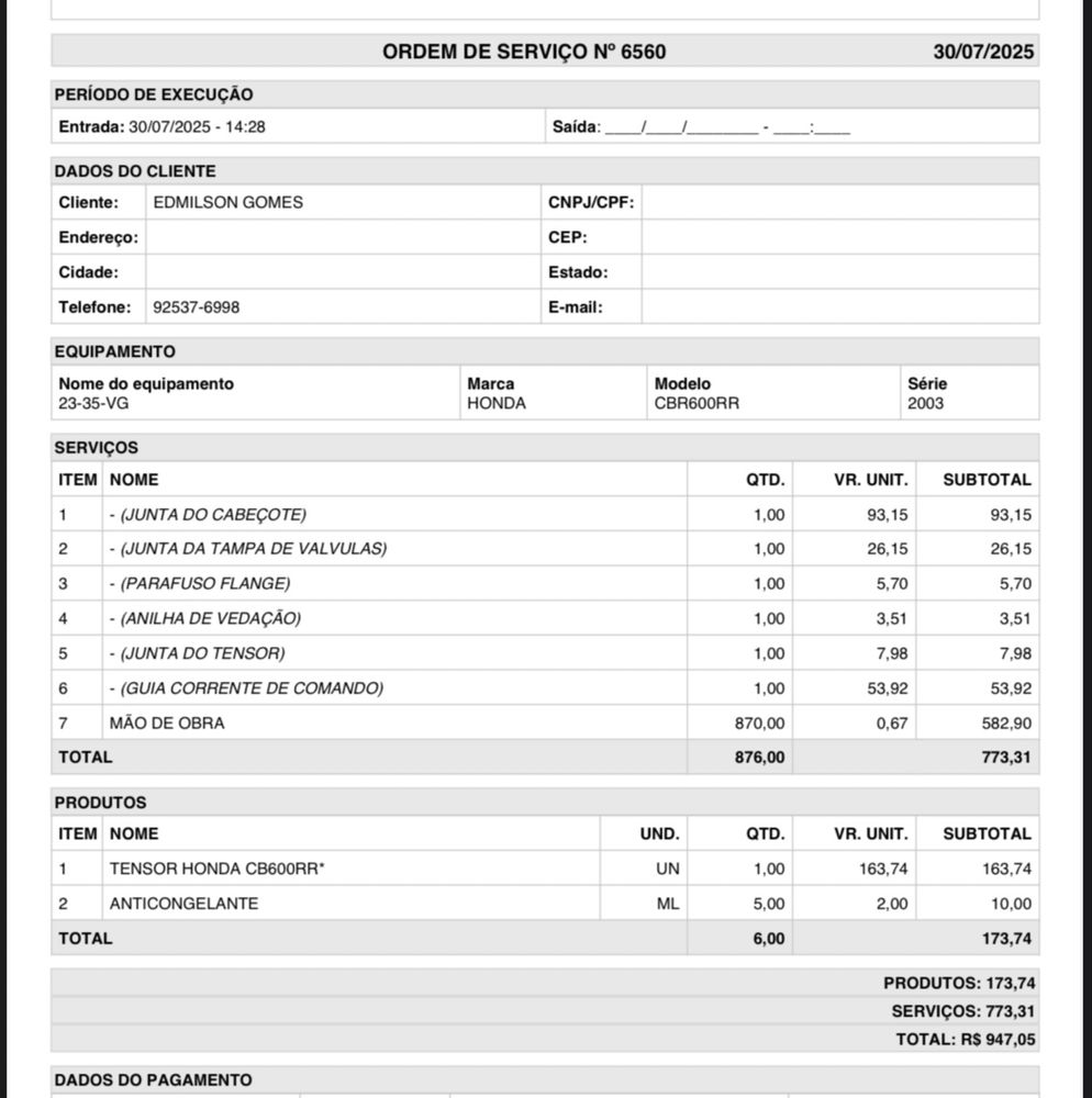 Honda CBR 600RR à Venda – Excelente Estado.