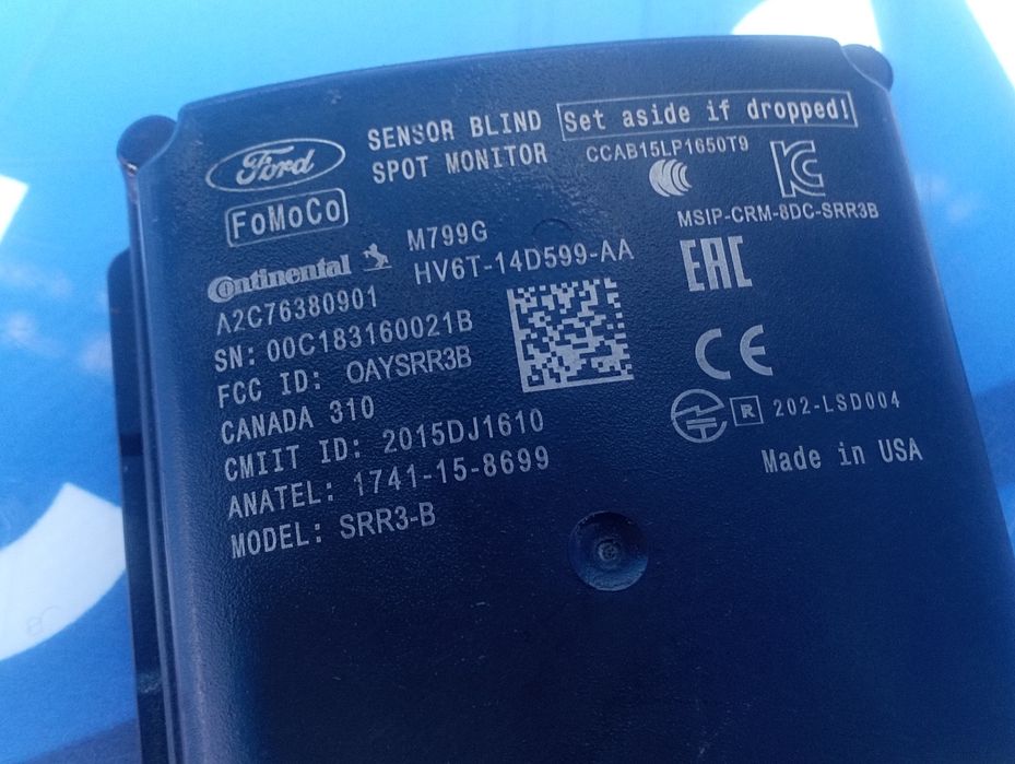 Радар сліпих зон Форд Ескейп 3 Датчик мертвих Дистроники Ford Escape