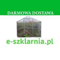 Szklarnia DOMEK Ogrodowa 2,5x4-12m profile 25x25 POLIWĘGLAN 4-6mm