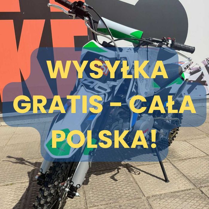 Nowy Cross Pit Bike MRF 140 TTR - Wysyłka GRATIS cała Polska!