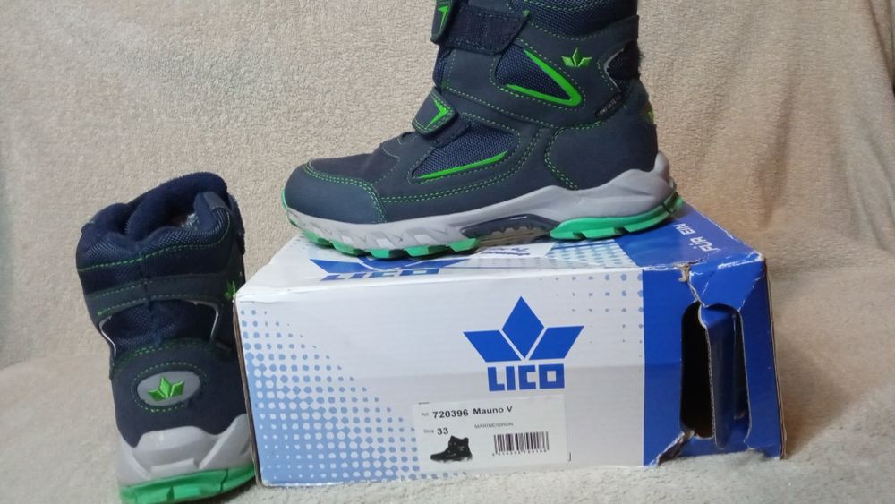 Продам дитячі зимові ботінки Lico