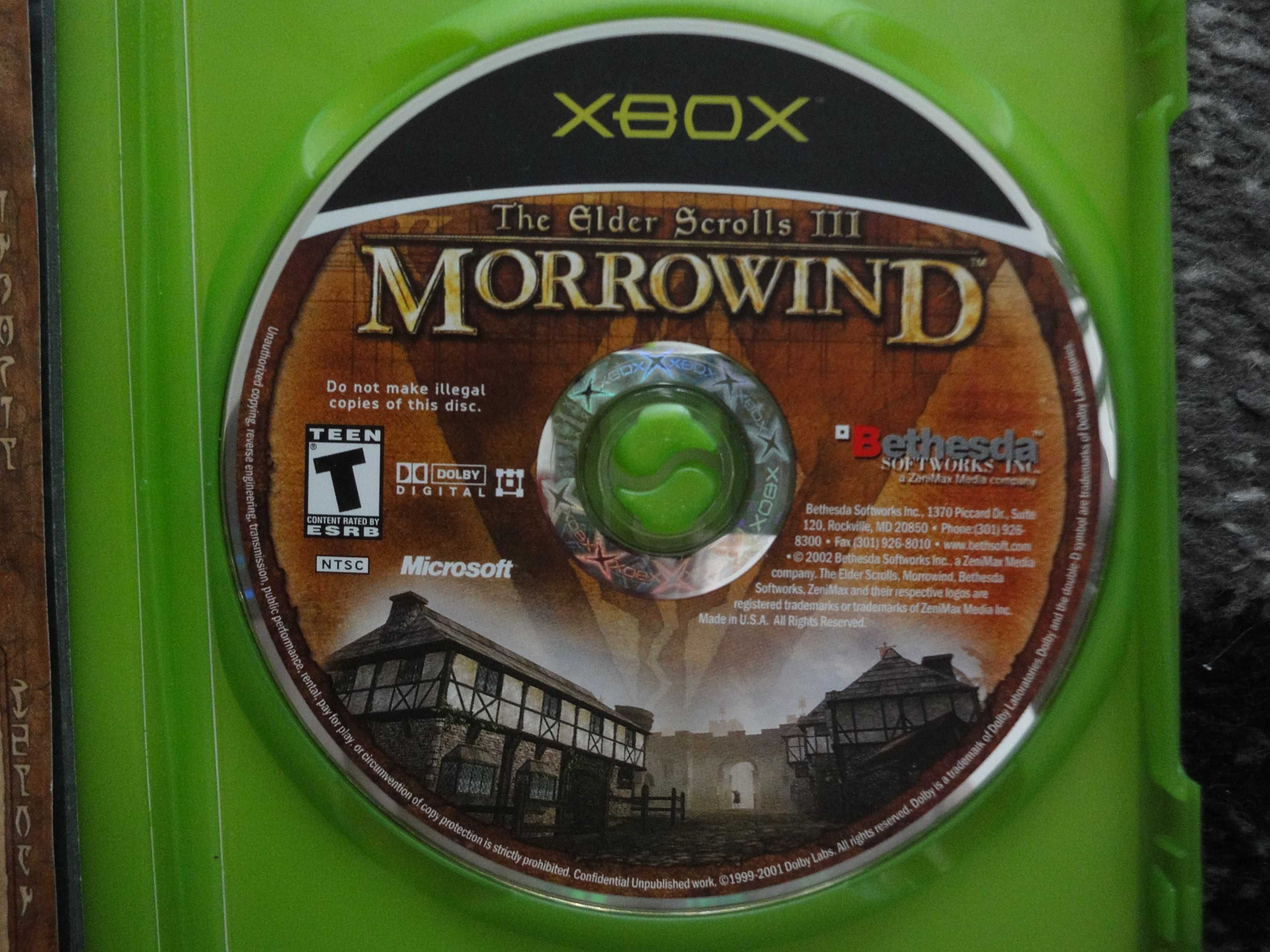 The Elder Scrolls III: Morrowind - gra na konsolę xbox