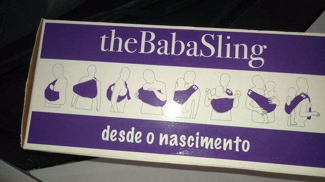 The baba sling transporte de bebé