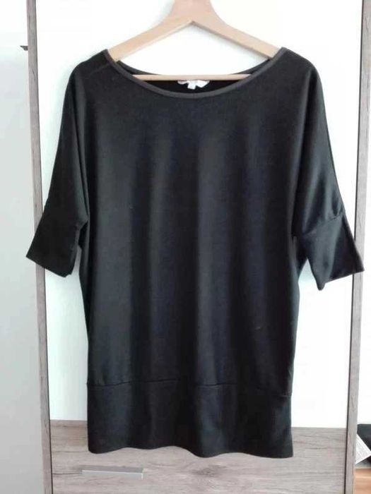 Czarna bluzka nietoperz XS C&A