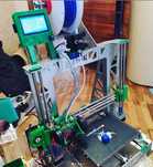 3d printer Prusa Steel. Стальная рама 3д принтера
