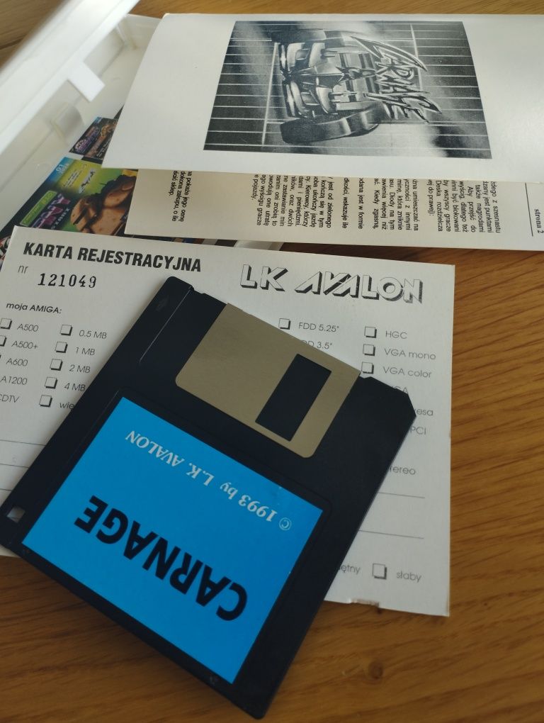 Gra Amiga CARNAGE LK Avalon kompletna testowana!