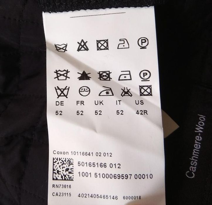 Hugo Boss пальто шерсть і кашемір Оригінал XL - 52