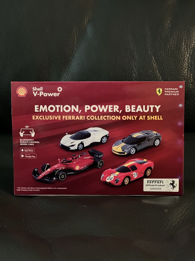 Іграшка автомобіль 1/41 Bluetooth RC Ferrari F1-75
