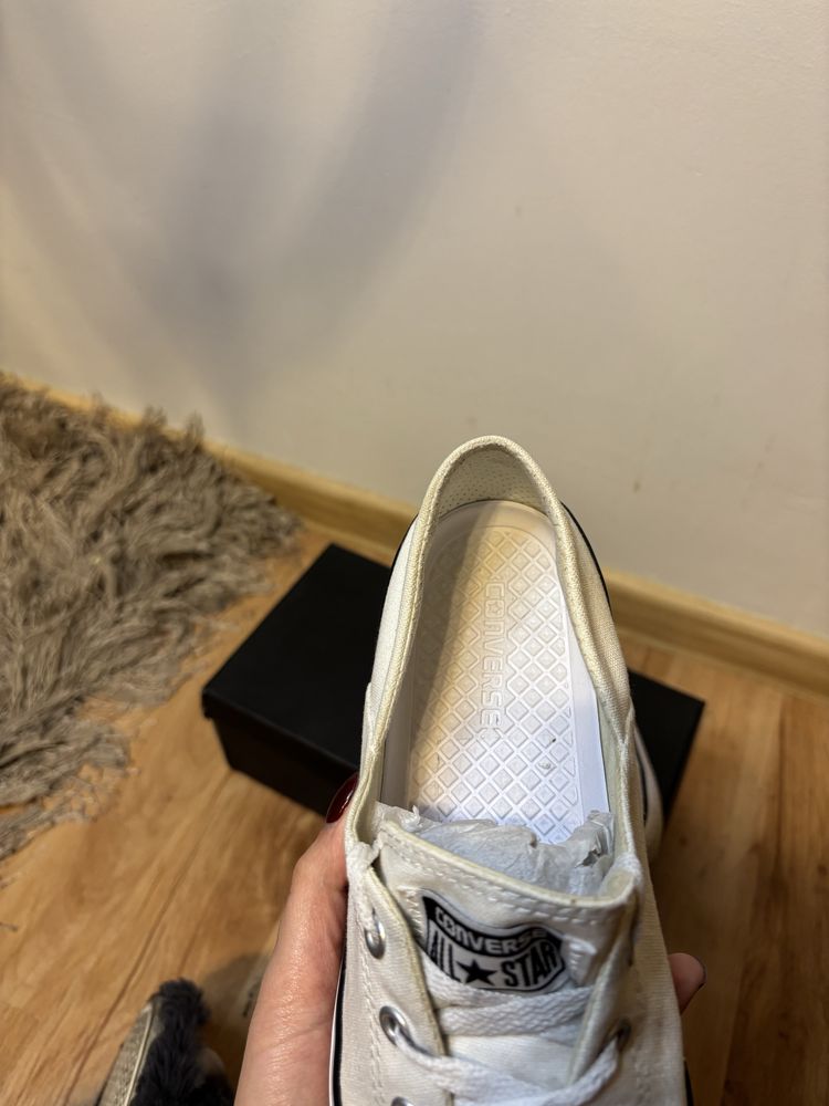 Biale niskie converse all star trampki adidasy 40