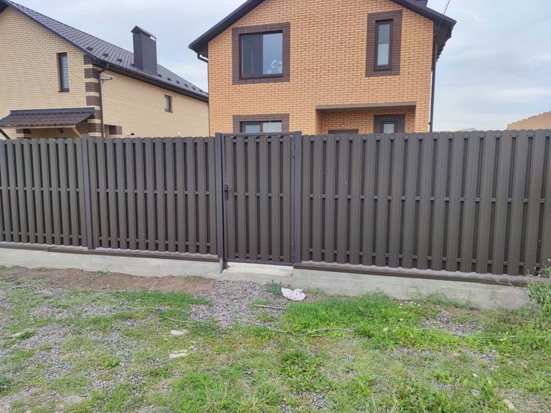 Штакетник  Штахетник Паркан з Штахет Металеві Штахети Київ