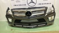 Mercedes w x 166 gl 500 бампер передній amg решітка радіатора