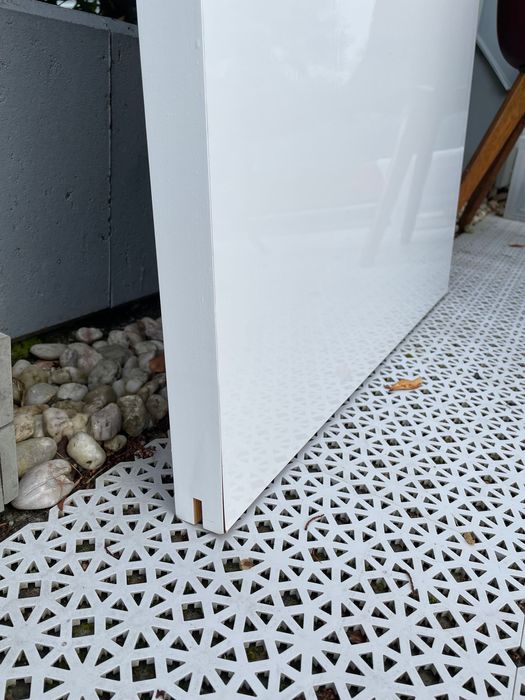 skrzydło okleinowe drzwi przesuwnych Eclisse - 70x200 - biały mat