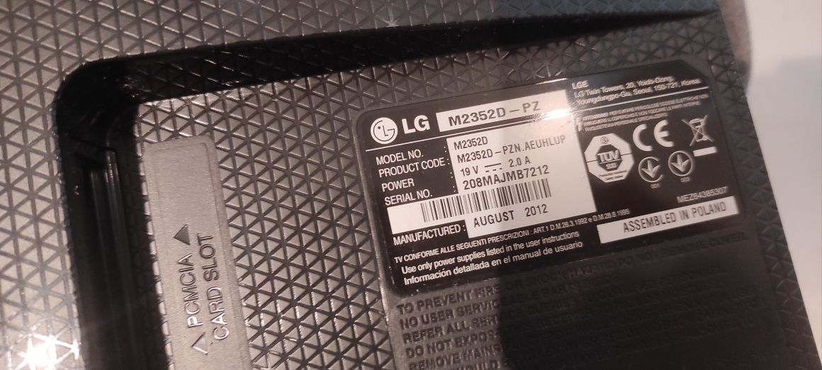 Monitor do komputera ips 23 LG M2352 Full HD