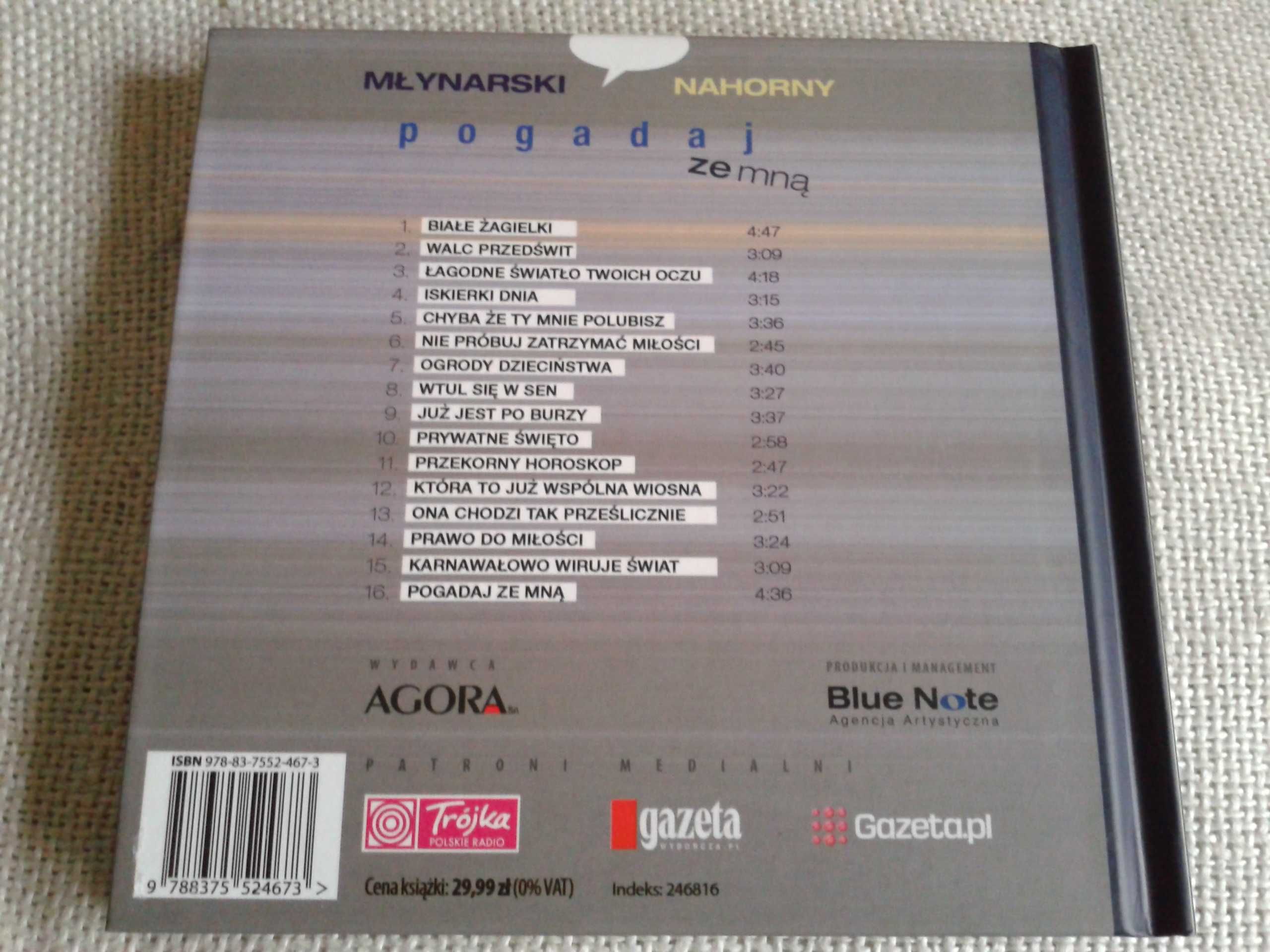 Młynarski / Nahorny – Pogadaj Ze Mną  CD