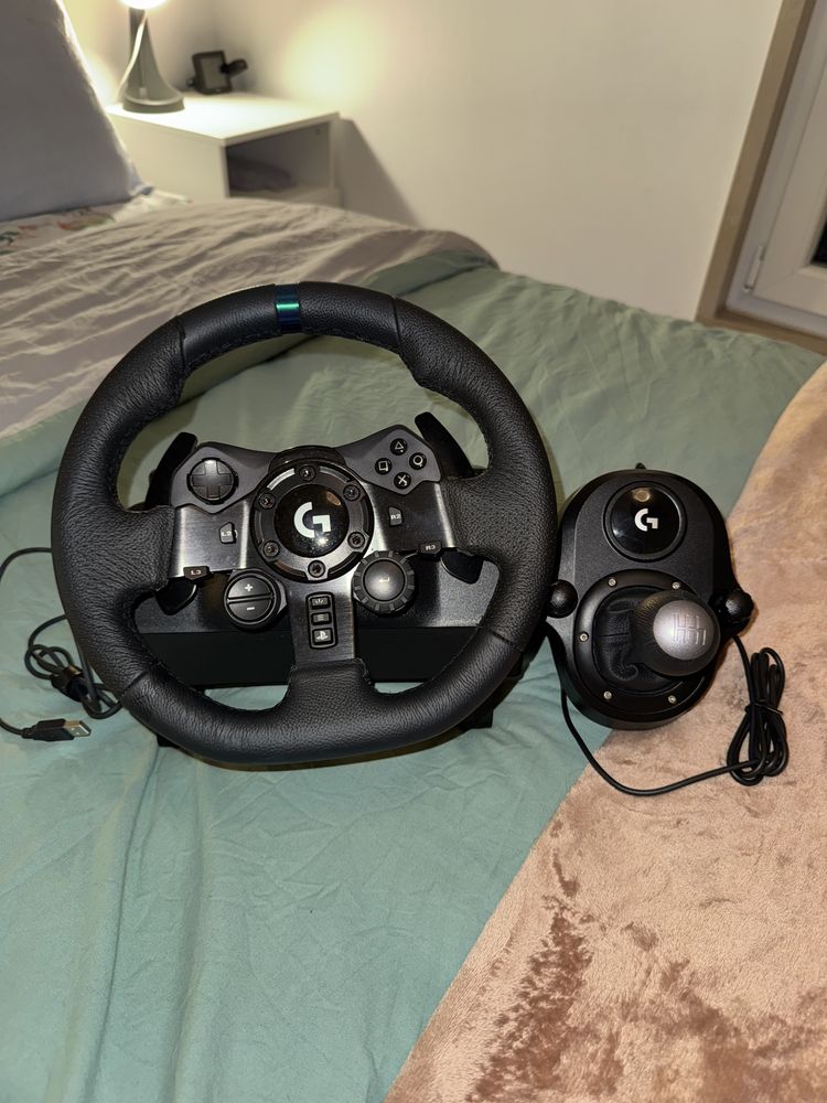 Logitech G923/H-shifter/pedals