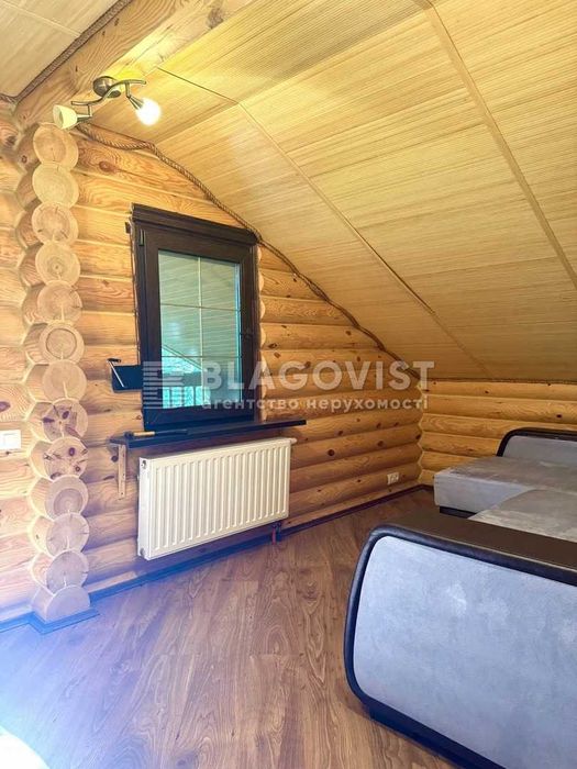 Будинок-зруб, 136 кв.м., Нові Петрівці, Межигір'я, вихід в заповідник