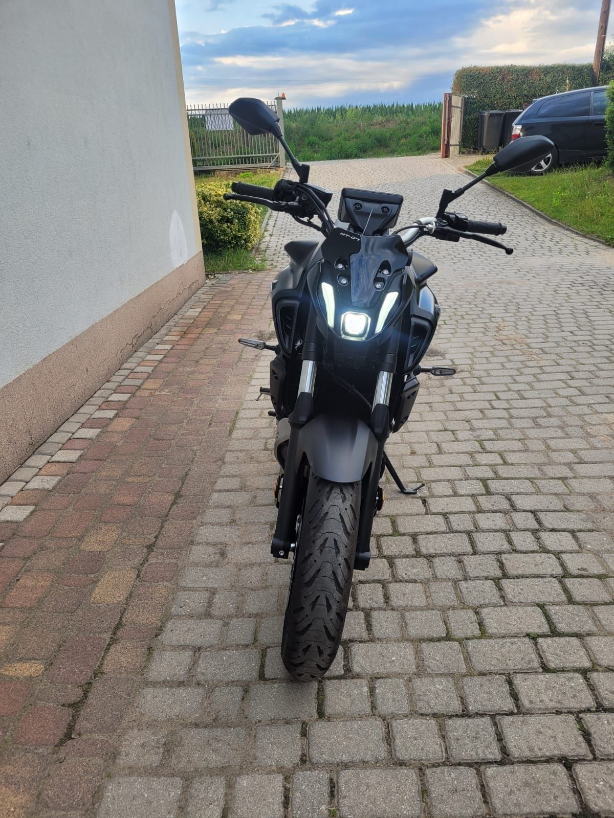 Yamaha MT07, rok: 2023, 35 kW, kat. A2, FV marża, do rejestracji