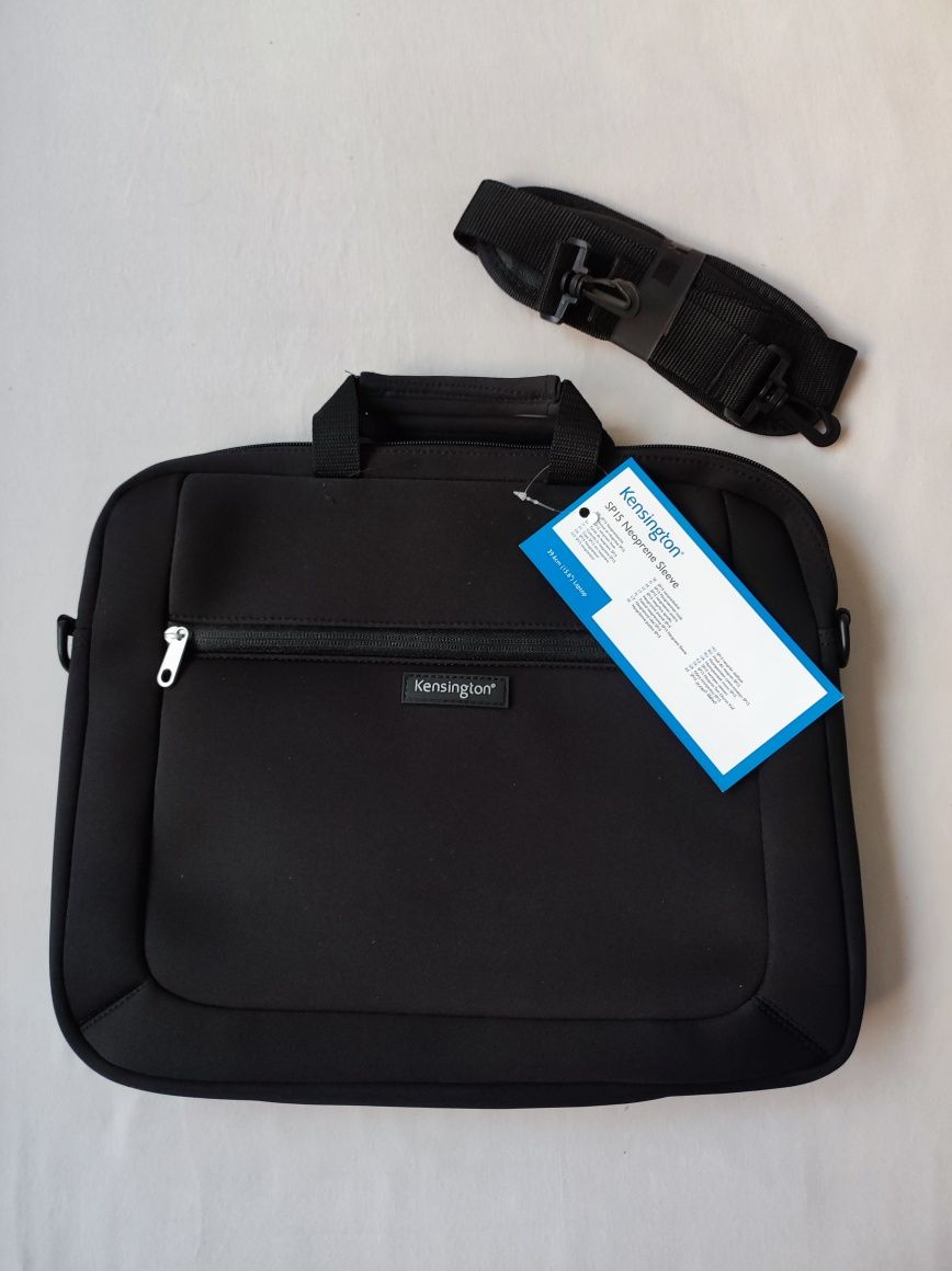 Torba na laptopa Kensington SP15, 15.6" neoprenowa czarna