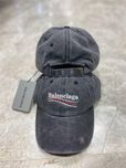 Кепка Balenciaga сіра чоловіча, кепка бейсболка баленсіага чоловіча