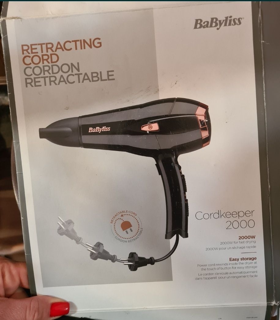Фен babyliss Cordckeeper 2000 D373E