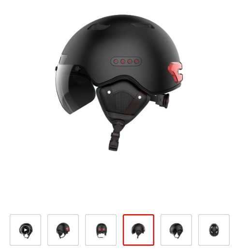 Inteligentny kask do roweru, e-bike, narty, snowboard kamera bluetooth