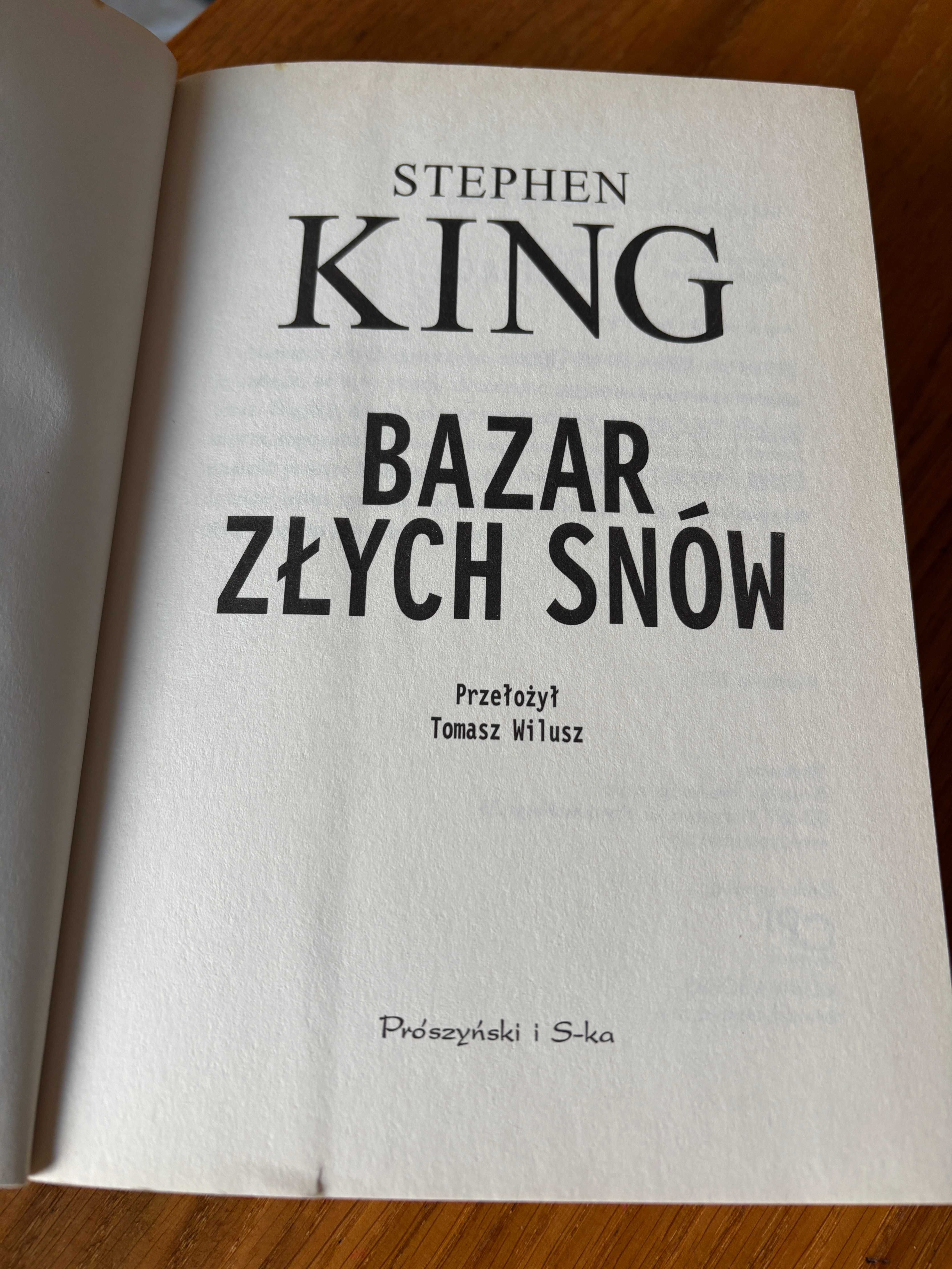 Bazar złych snów. Stephen King