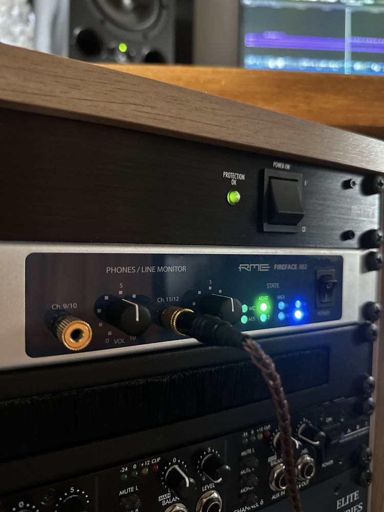 RME FIREFACE 802 interface interfejs audio pro zawodowy nie apollo uad