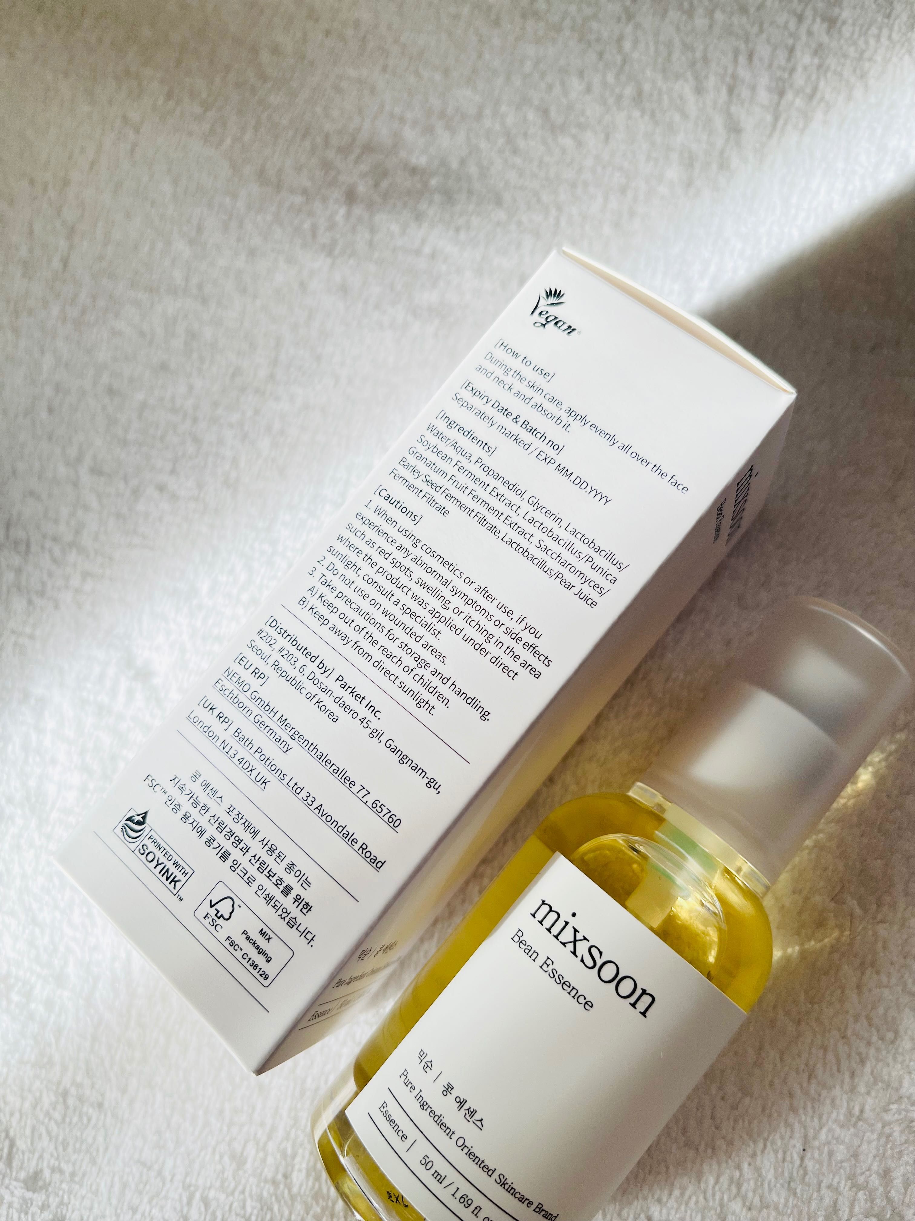 Mixsoon Bean Essence - serum z fermentem z soi 50ml
