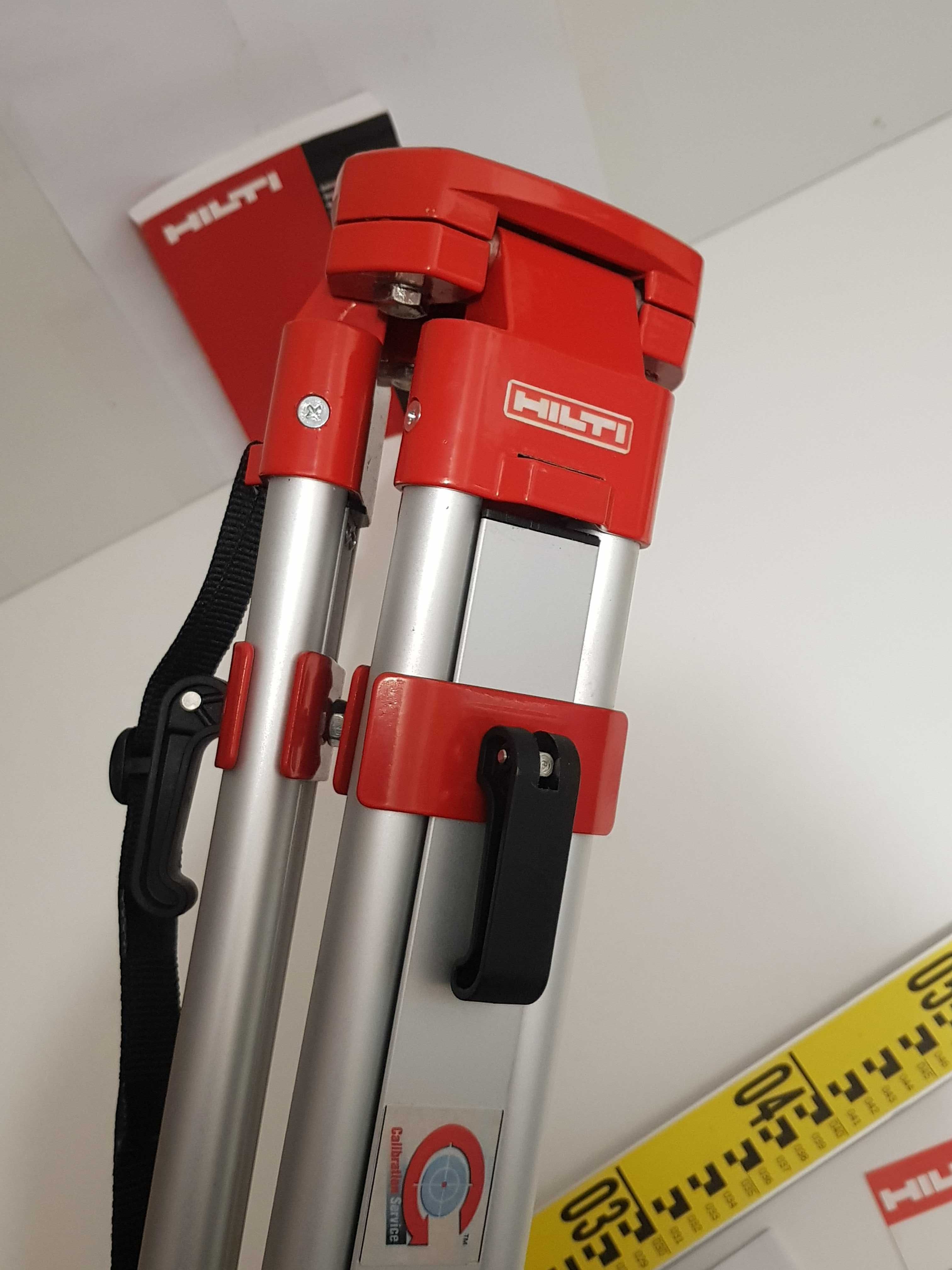 Statyw HILTI +lata 5m do niwelator laser teodolit PR,PRI,PRE 30,3