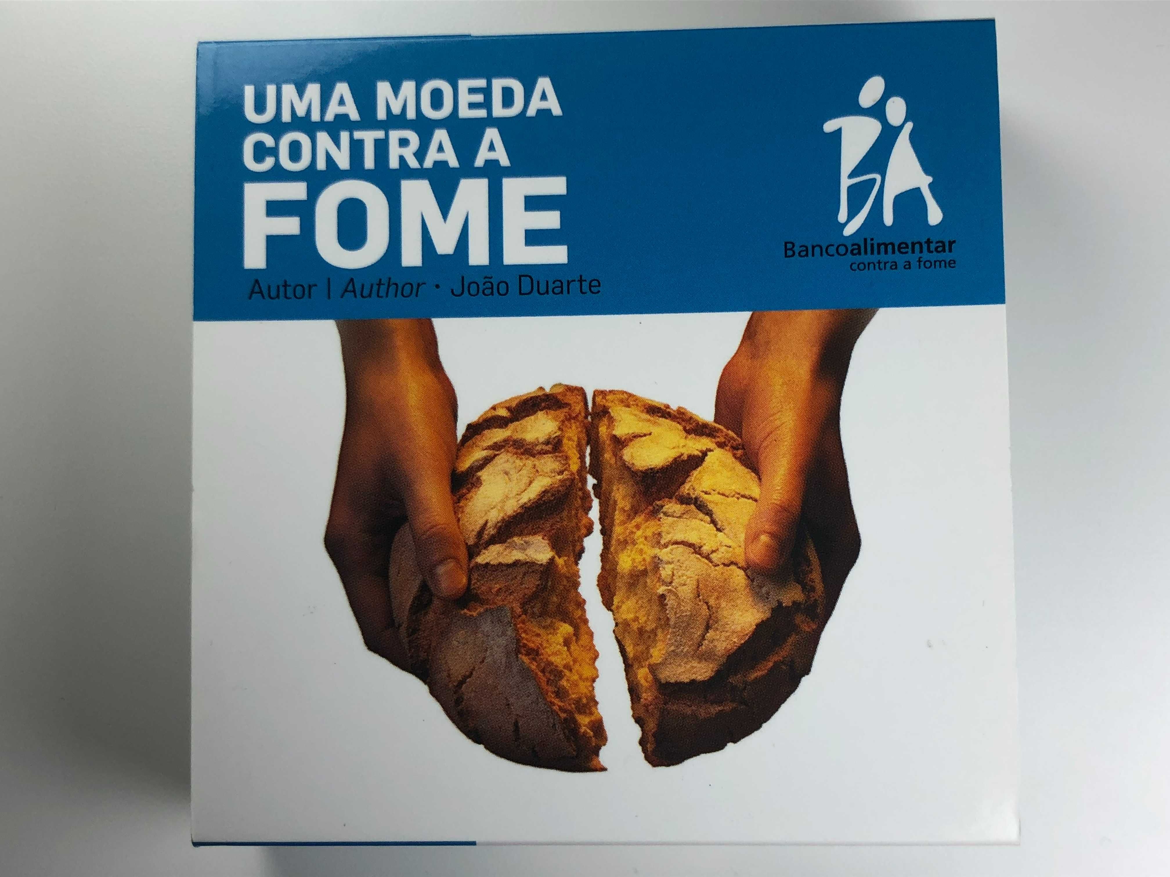 1,5€ 2010 Uma Moeda Contra a Fome - CUPRONIQUEL em Estojo INCM Oficial