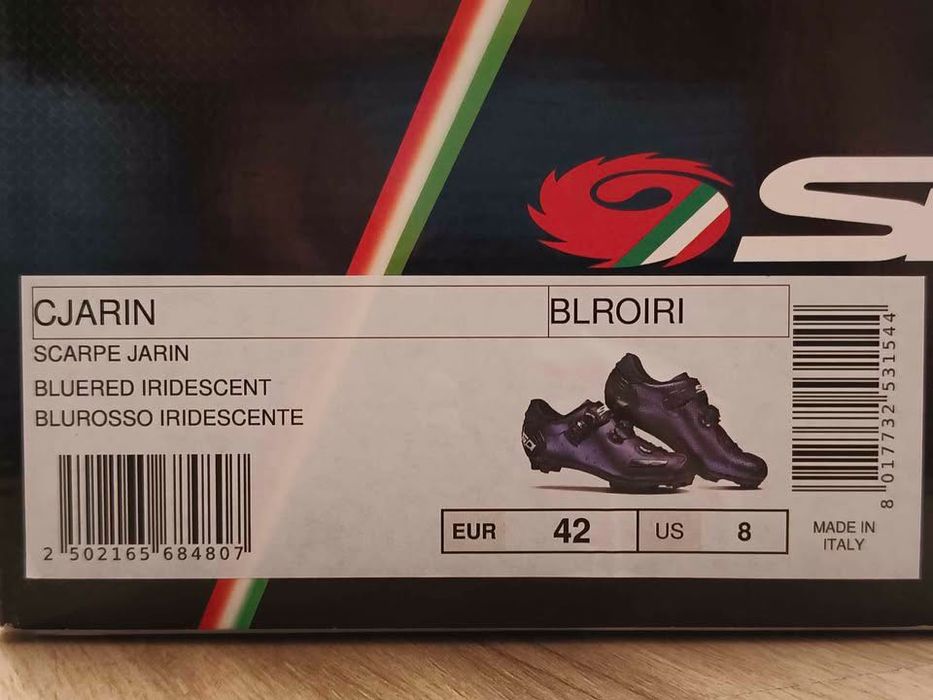 Sapatos de MTB Sidi Jarin Carbon, cor Iridescente