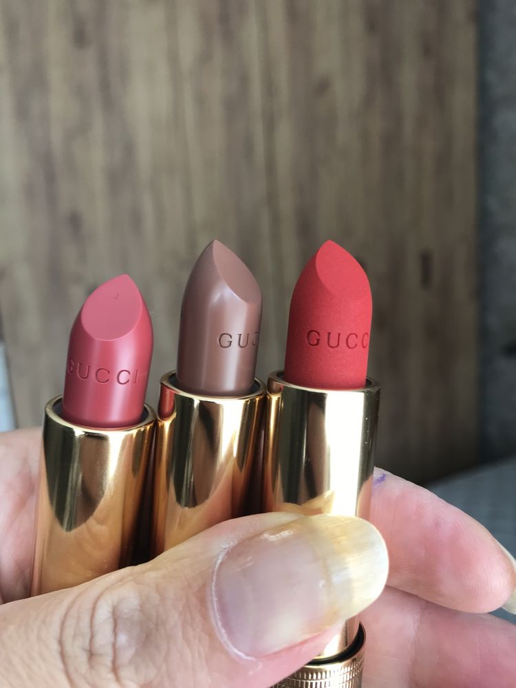 Помади фірмові KIKO Milano, Gucci,Buxom,DG