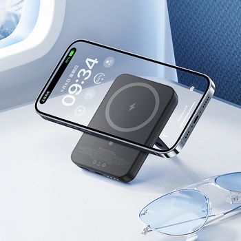Benks Power bank 6000mAh MP09 - Typ C - magnetyczny z ładow. indukcyjn