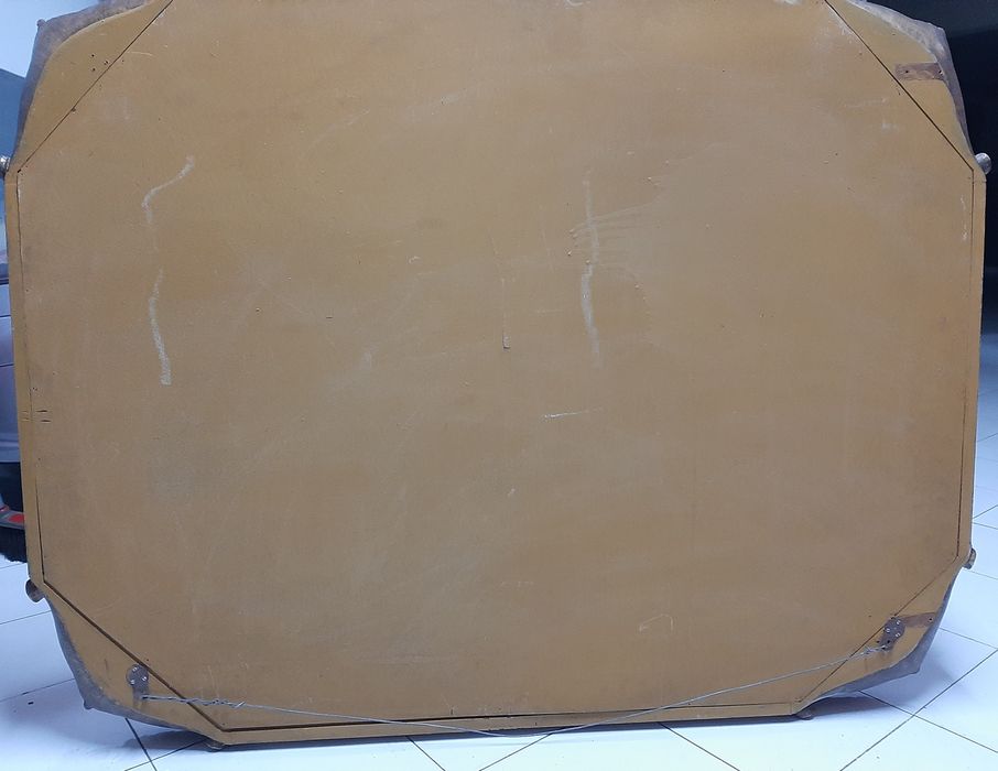 Espelho moldura talha madeira Vintage antiga