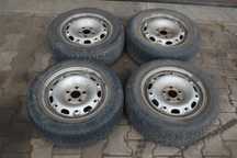 FELGI STALOWE + OPONY ZIMOWE 6Q0601027F 5X100 ET43 6J 185/60R14 SEAT IBIZA III VW POLO SKODA
