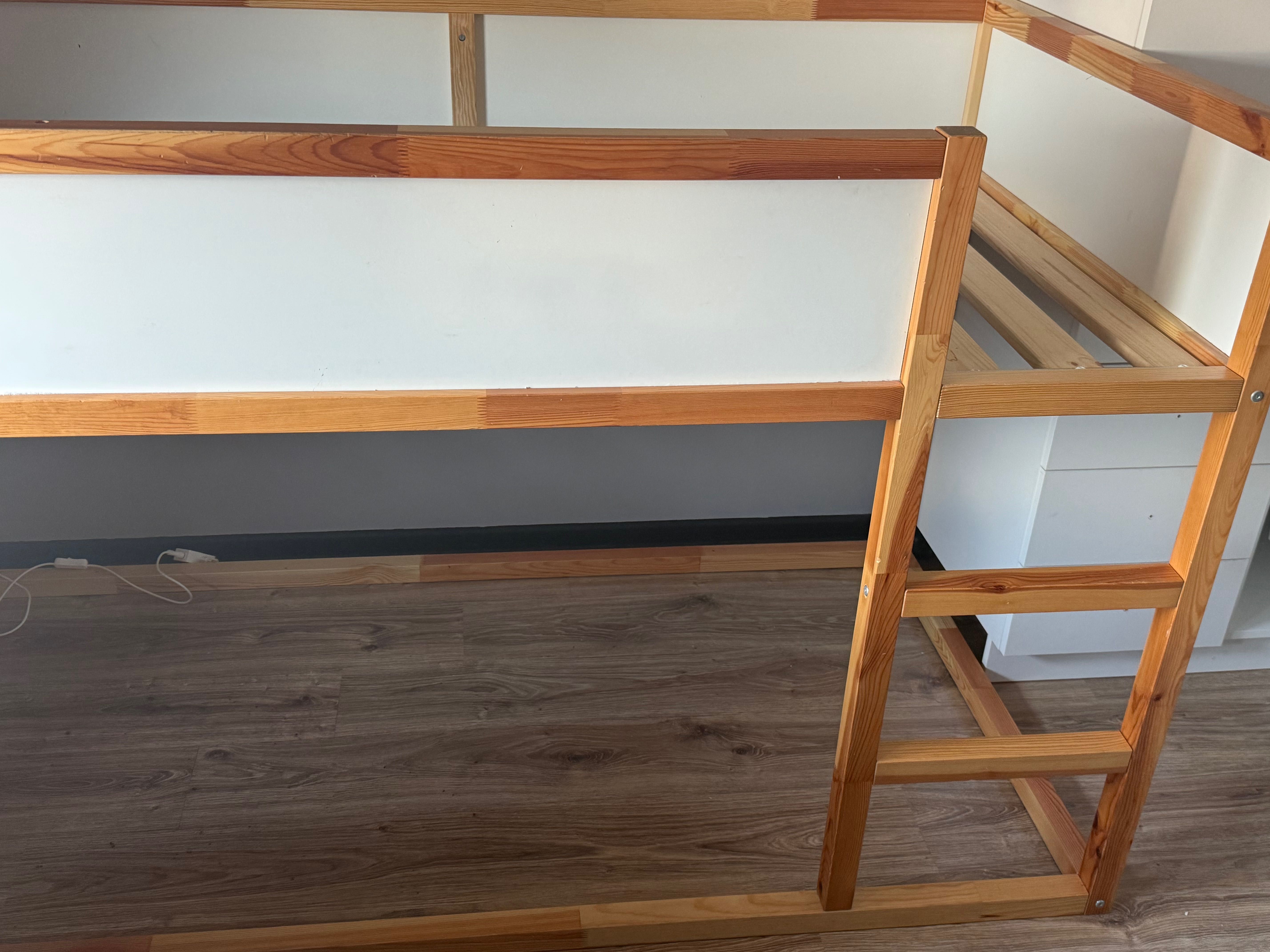 Łóżko Ikea kura dwustronne
