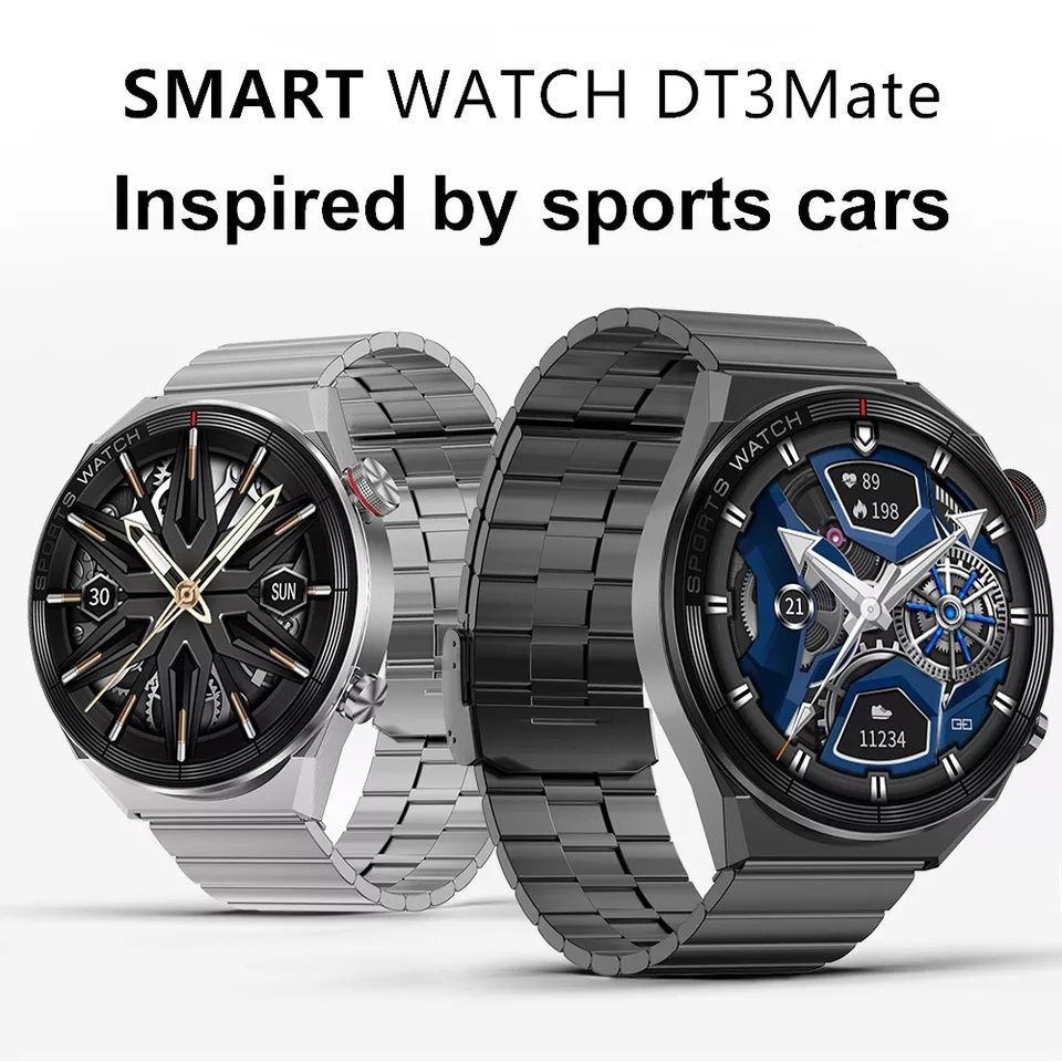 Новинка! Смарт часы DT3 Mate с большим 1.5 дюймовым дисплеем