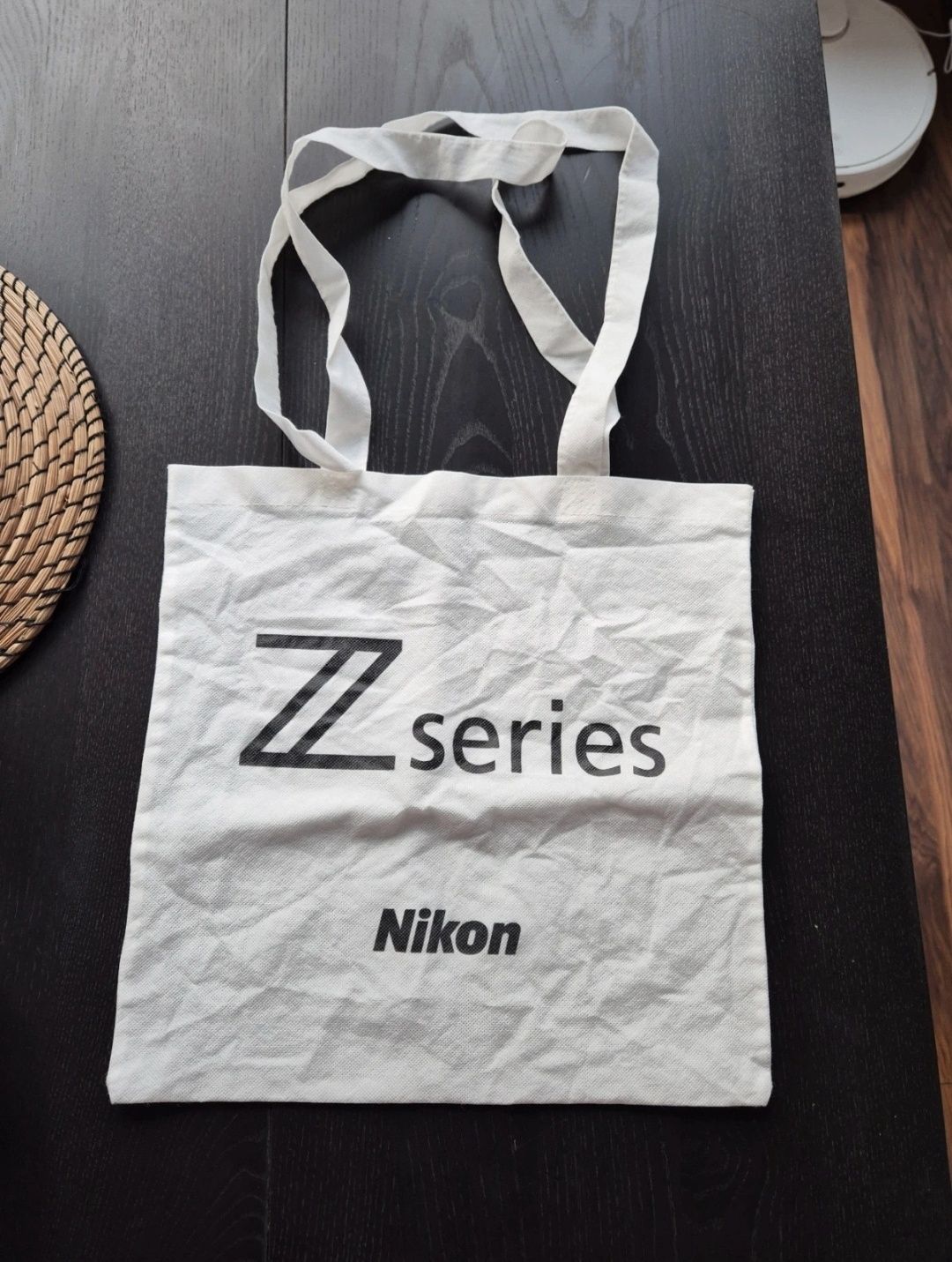 Torba materiałowa na zakupy z długimi rączkami shopper Nikon Z Series