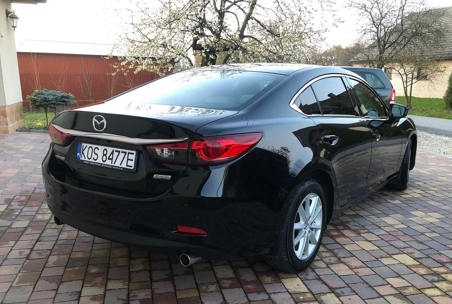 Mazda 6 skyactive-benzyna 2.5 automat- 2014 rok-Polska-prywatne ogłosz