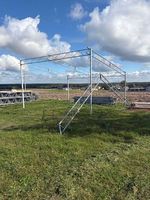 Kratownica dachowa 7.90m konstrukcja dachu bindra wiata garaż ocynk